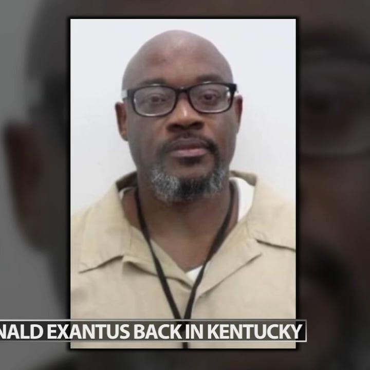Ronald Exantus extradited back to Kentucky after being arrested in Florida